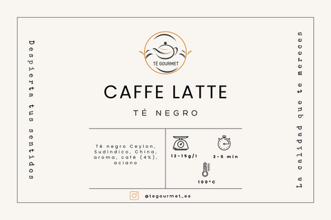 Té Negro - Caffe Latte