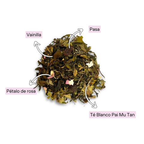 Té Blanco - Vainilla Rosa BIO