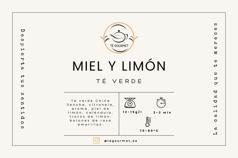 Té Verde - Miel y Limón