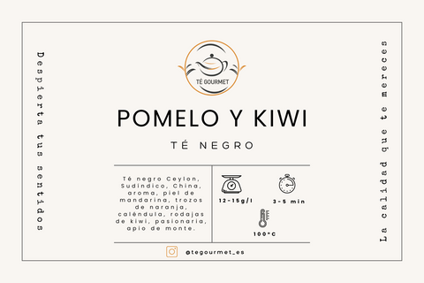 Té Negro - Pomelo y Kiwi