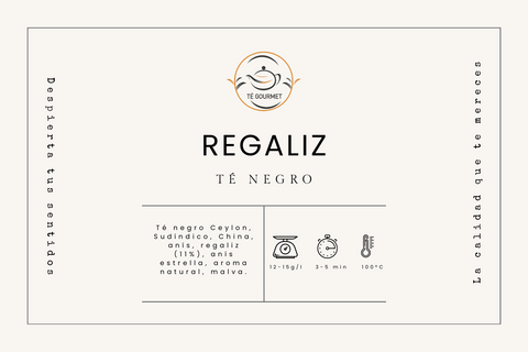 Té Negro - Regaliz